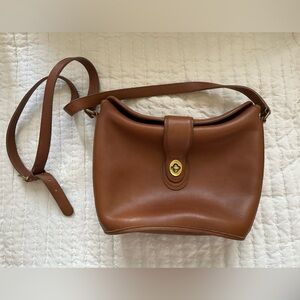 Vintage genuine leather Coach purse